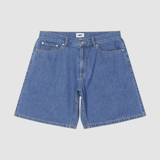 Emerson Denim Short Salty Blue Stone Wash