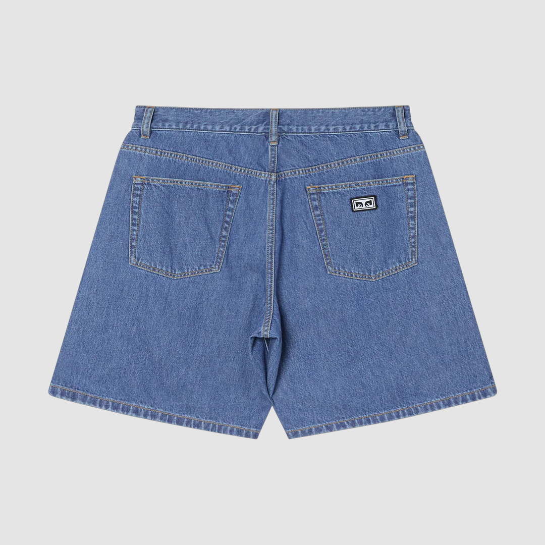 Emerson Denim Short Salty Blue Stone Wash