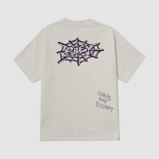 Chaos And Dissent T-Shirt Chalk White