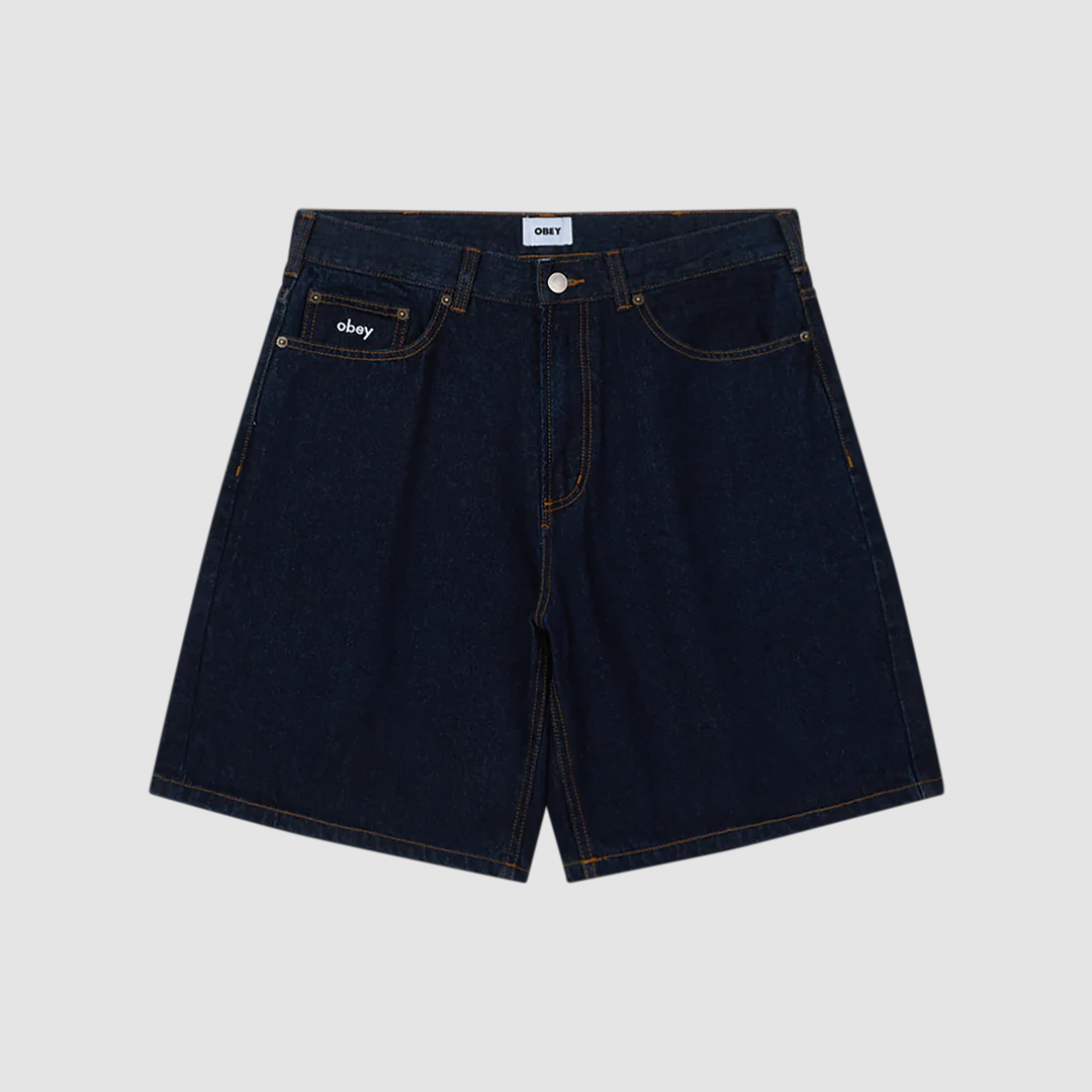 Bigwig Baggy Denim Short Rinse Indigo