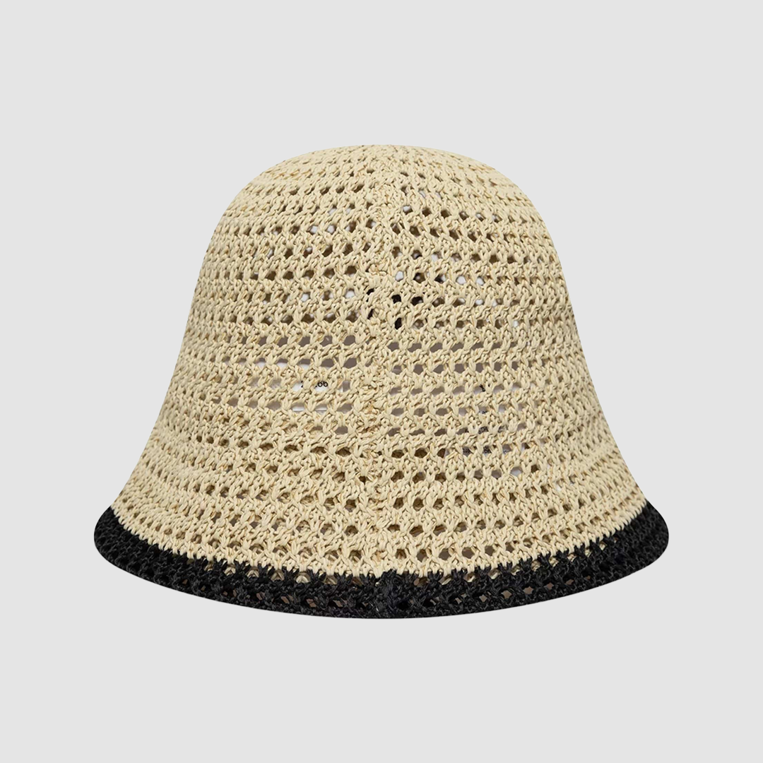 W Knitted Bucket NY Yankees Stone/Black