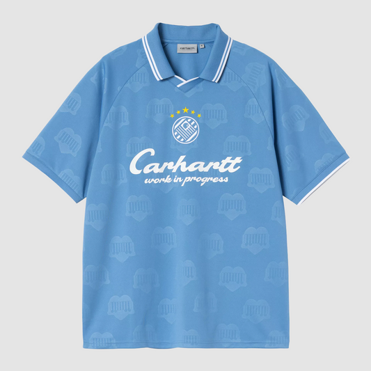 S/S Terrace Football T-Shirt Heart Train Jacquard Curacao
