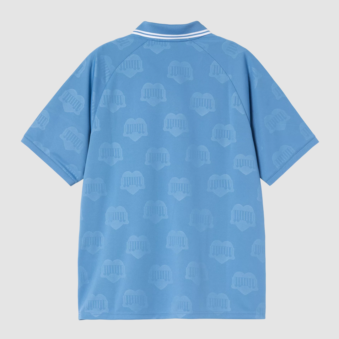S/S Terrace Football T-Shirt Heart Train Jacquard Curacao