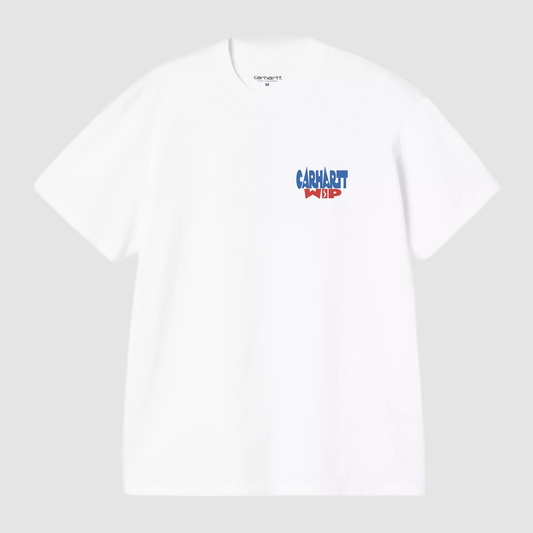 S/S Luggage Label T-Shirt White