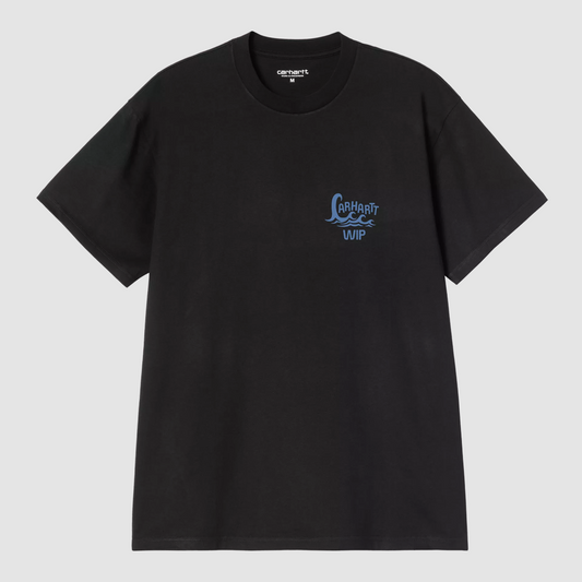 S/S Waves T-Shirt Black