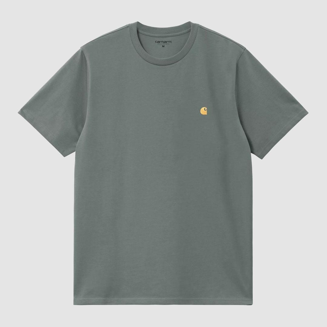 S/S Chase T-Shirt Velvet Green / Gold