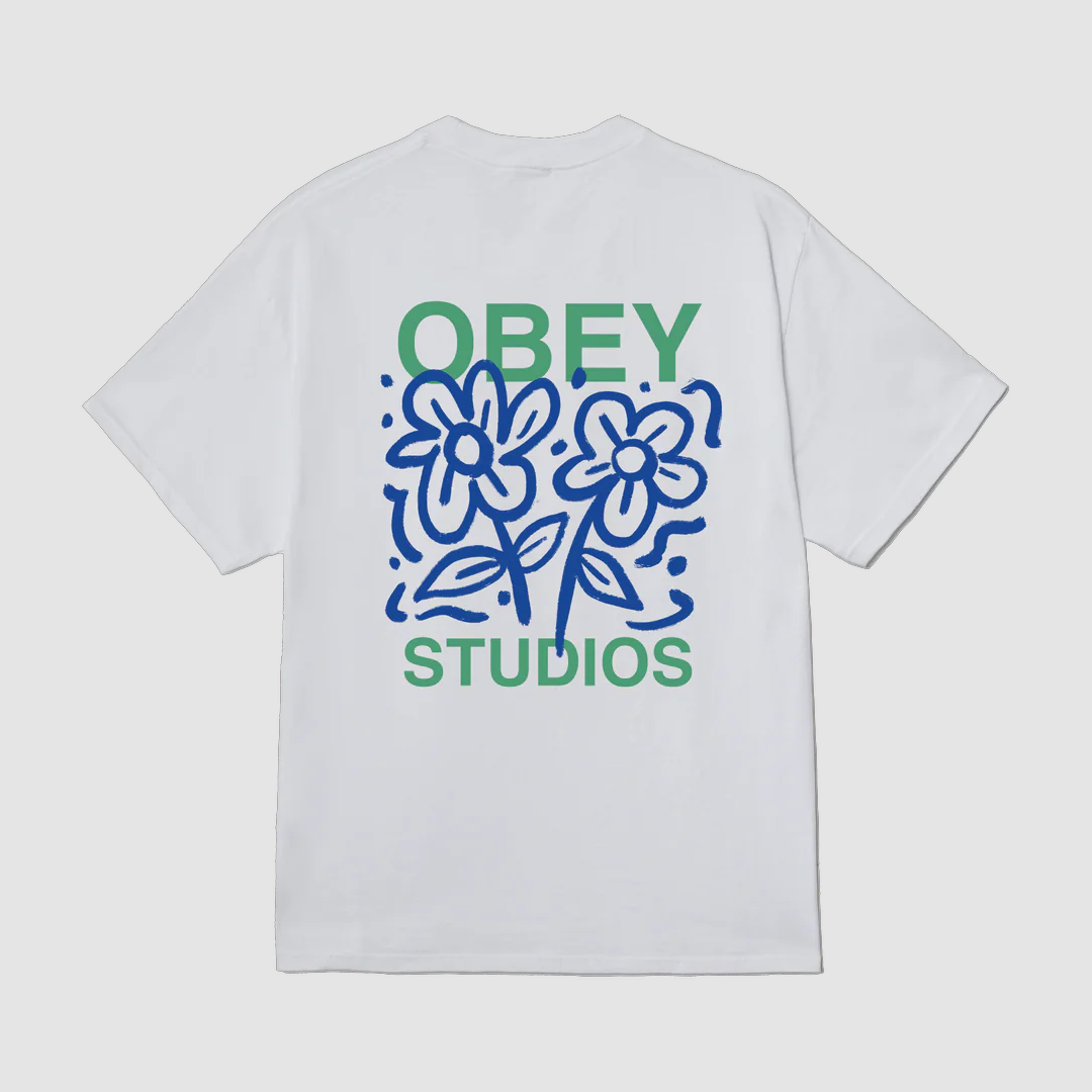 Obey Grown With Love T-Shirt White