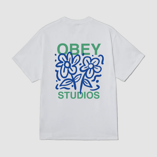 Obey Grown With Love T-Shirt White