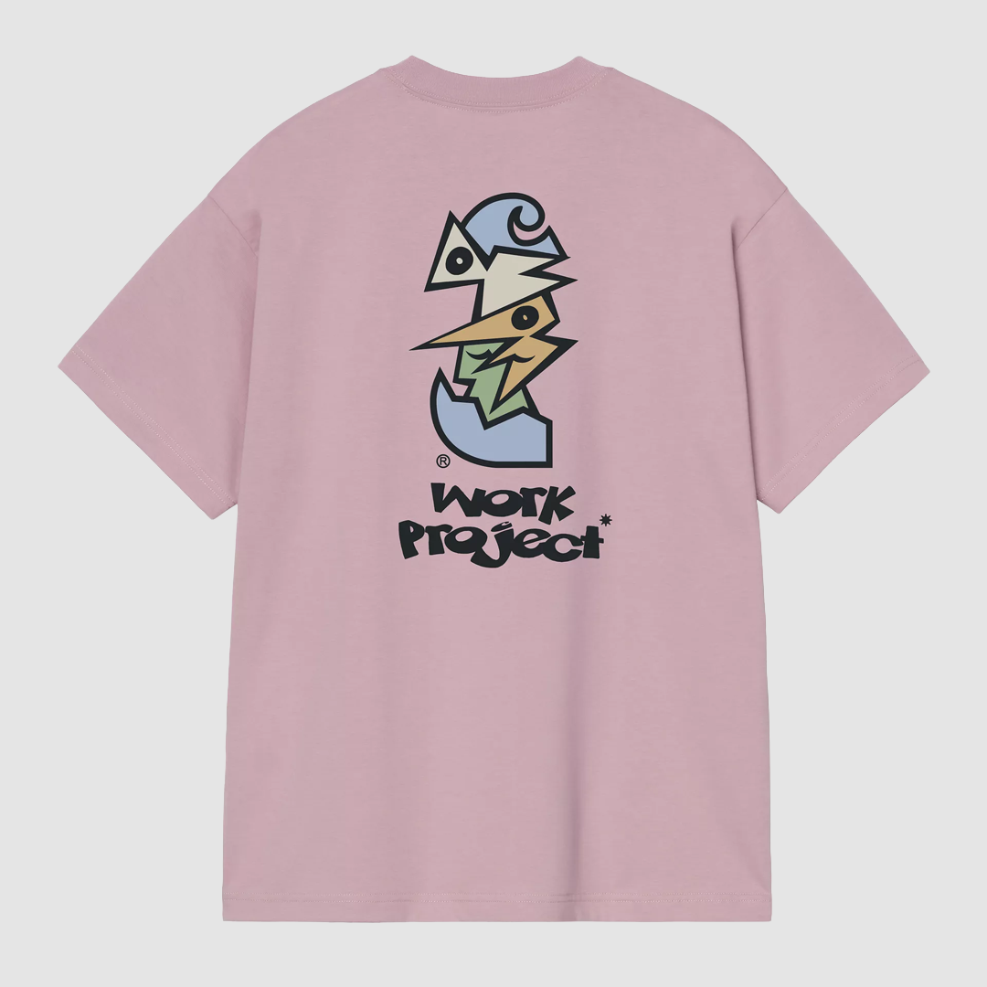 S/S Cubist T-Shirt Hortensia