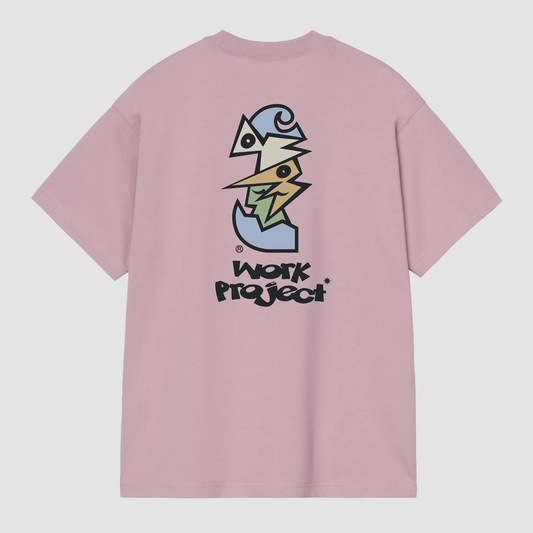 S/S Cubist T-Shirt Hortensia
