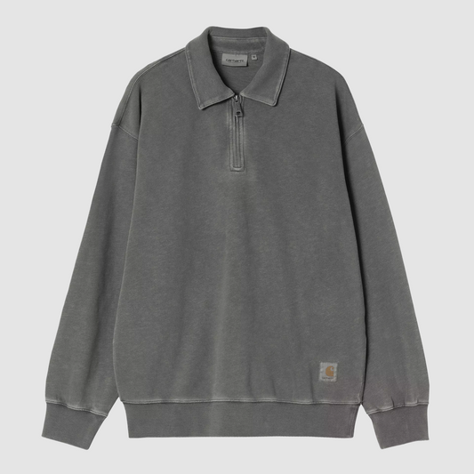 Harper Polo Black Garment Dyed