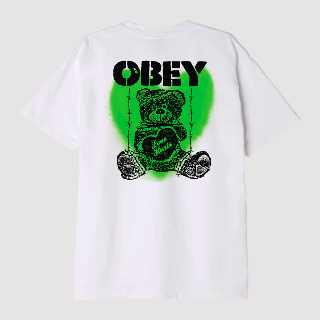 Obey Love Hurts T-Shirts White