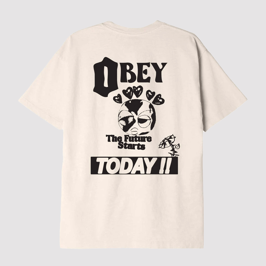 Obey The Future Starts Today T-Shirt Sago
