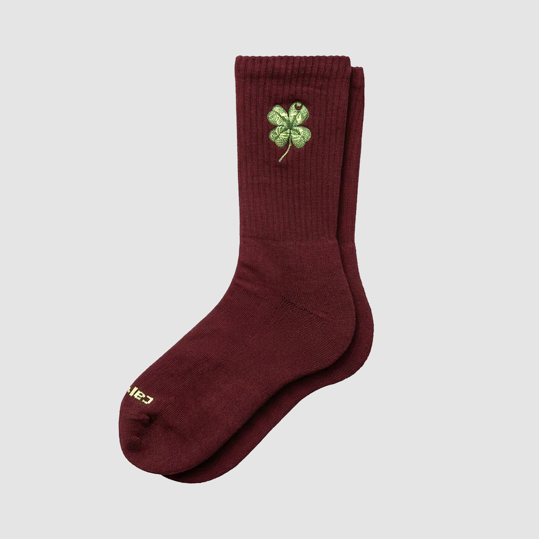 Clover Socks Marsala