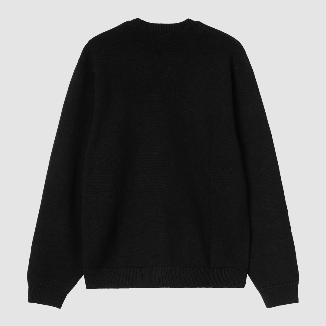 Deck Sweater Black / Wax