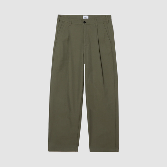Dean Pleated Pant Tea Leaf