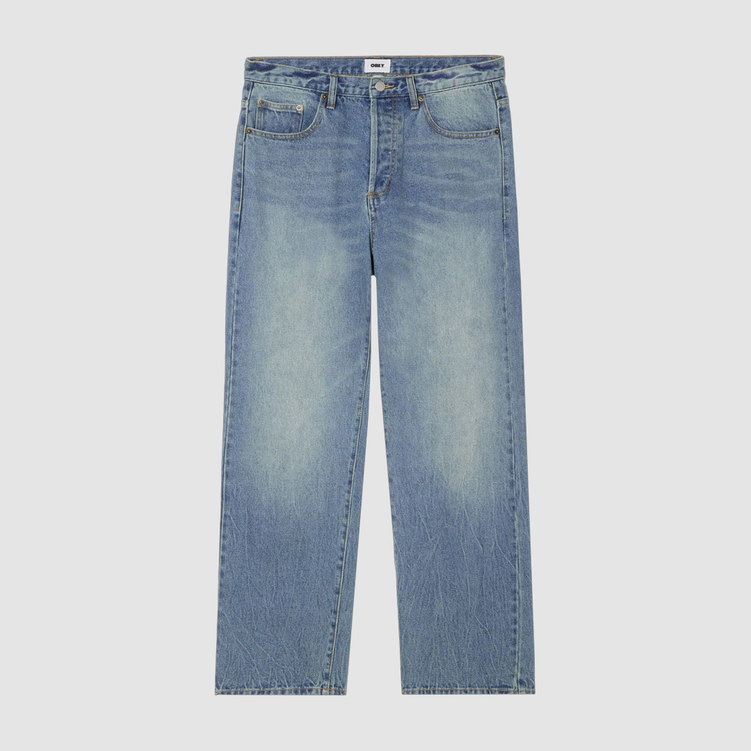 Boxcar Straight Leg Denim Heavy Vintage Indigo