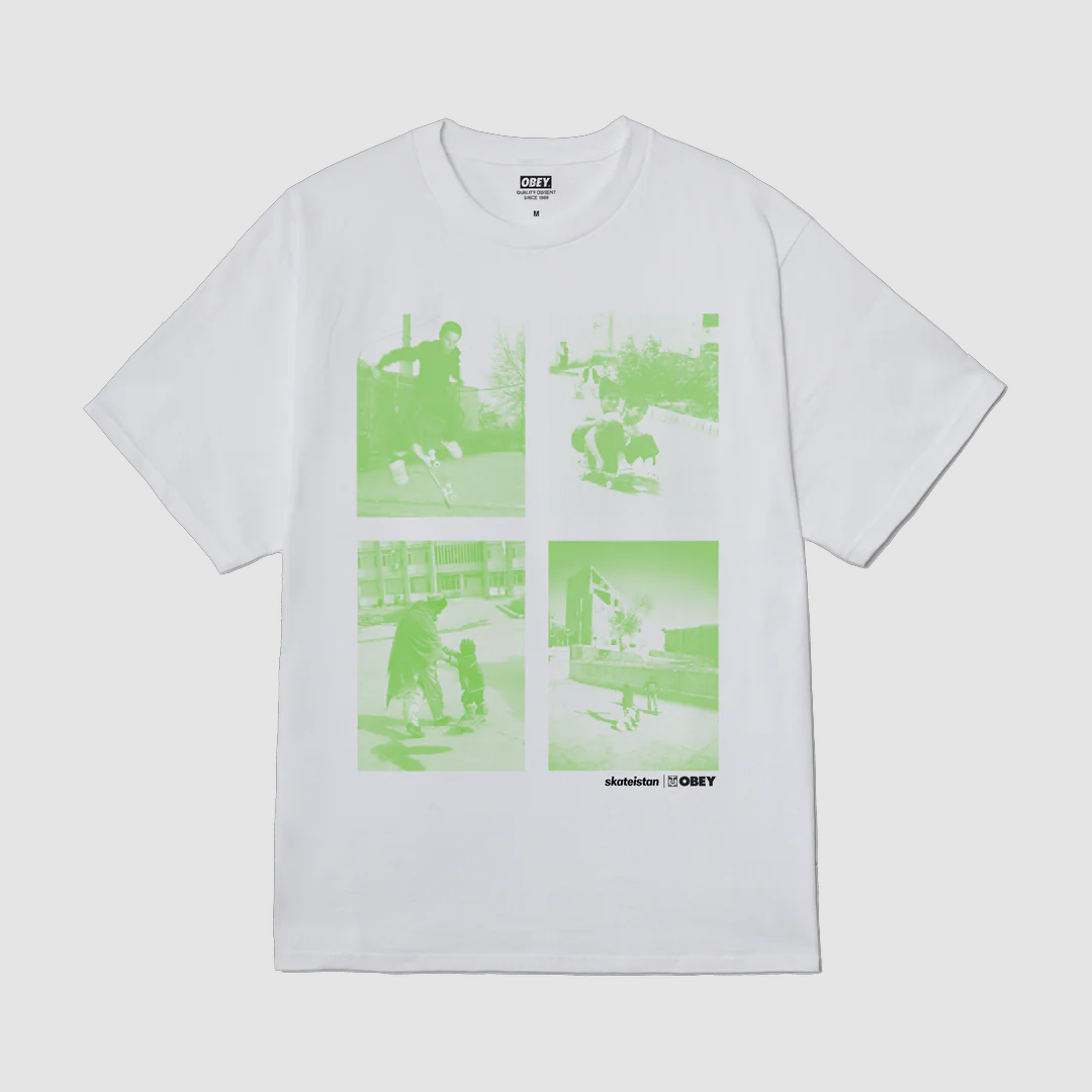 Skateistan / Obey Child Photo T-Shirt White