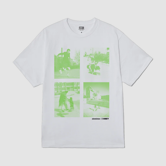 Skateistan / Obey Child Photo T-Shirt White