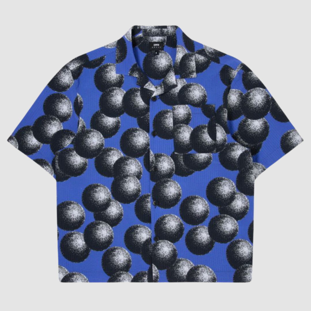 Dots SS Shirt Blue