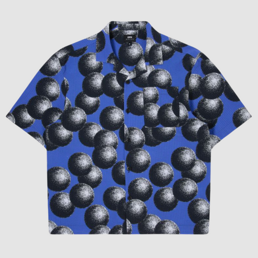 Dots SS Shirt Blue