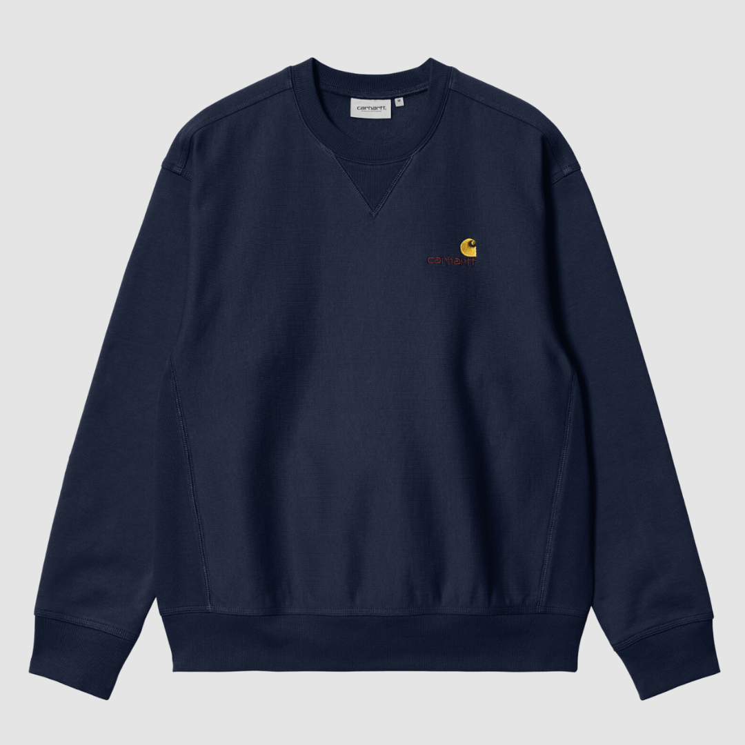 American Script Sweat Air Force Blue