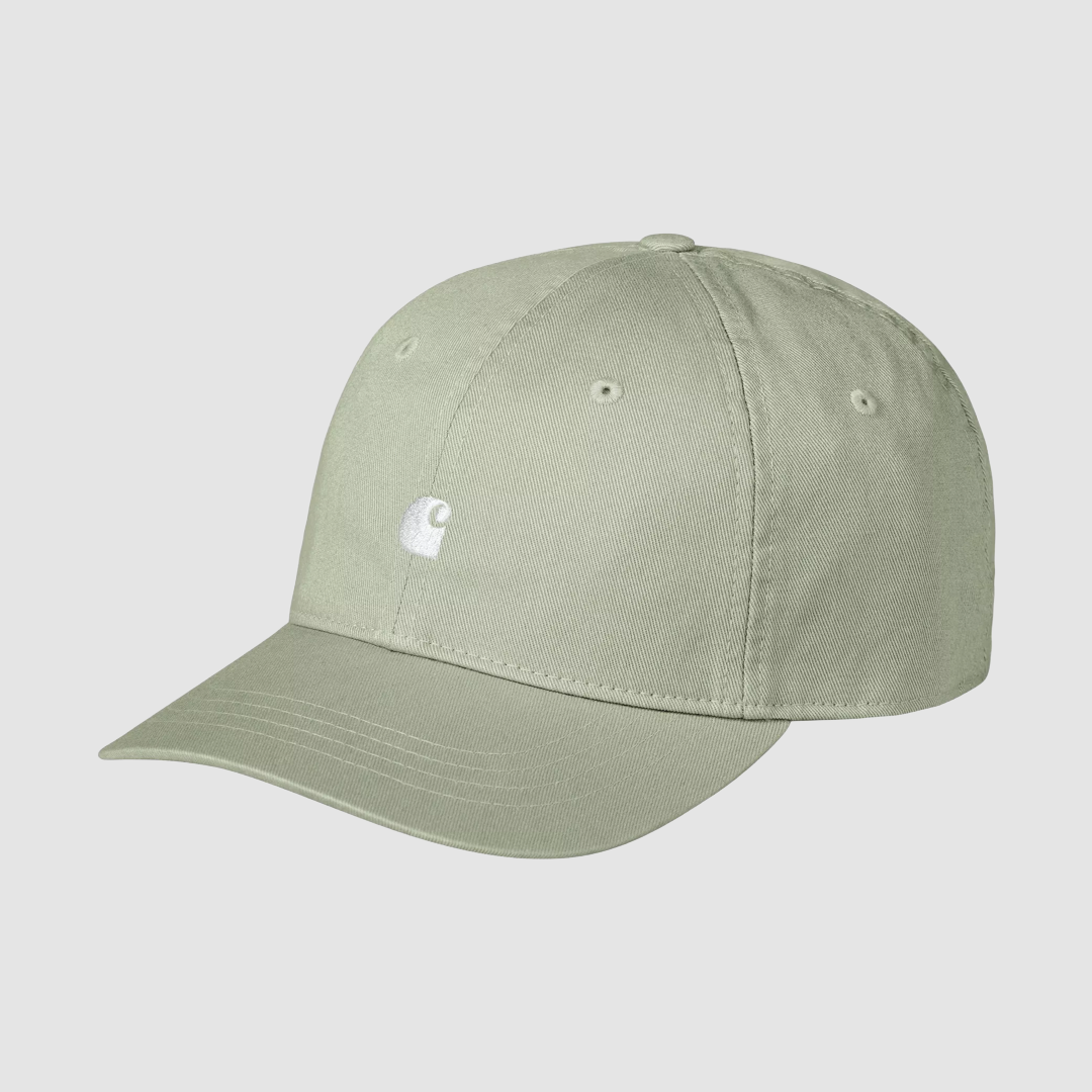 Madison Logo Cap Shady Green / White