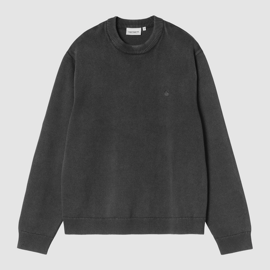 Kori Sweater Black Garment Dyed
