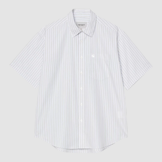 S/S Keene Shirt Stripe White