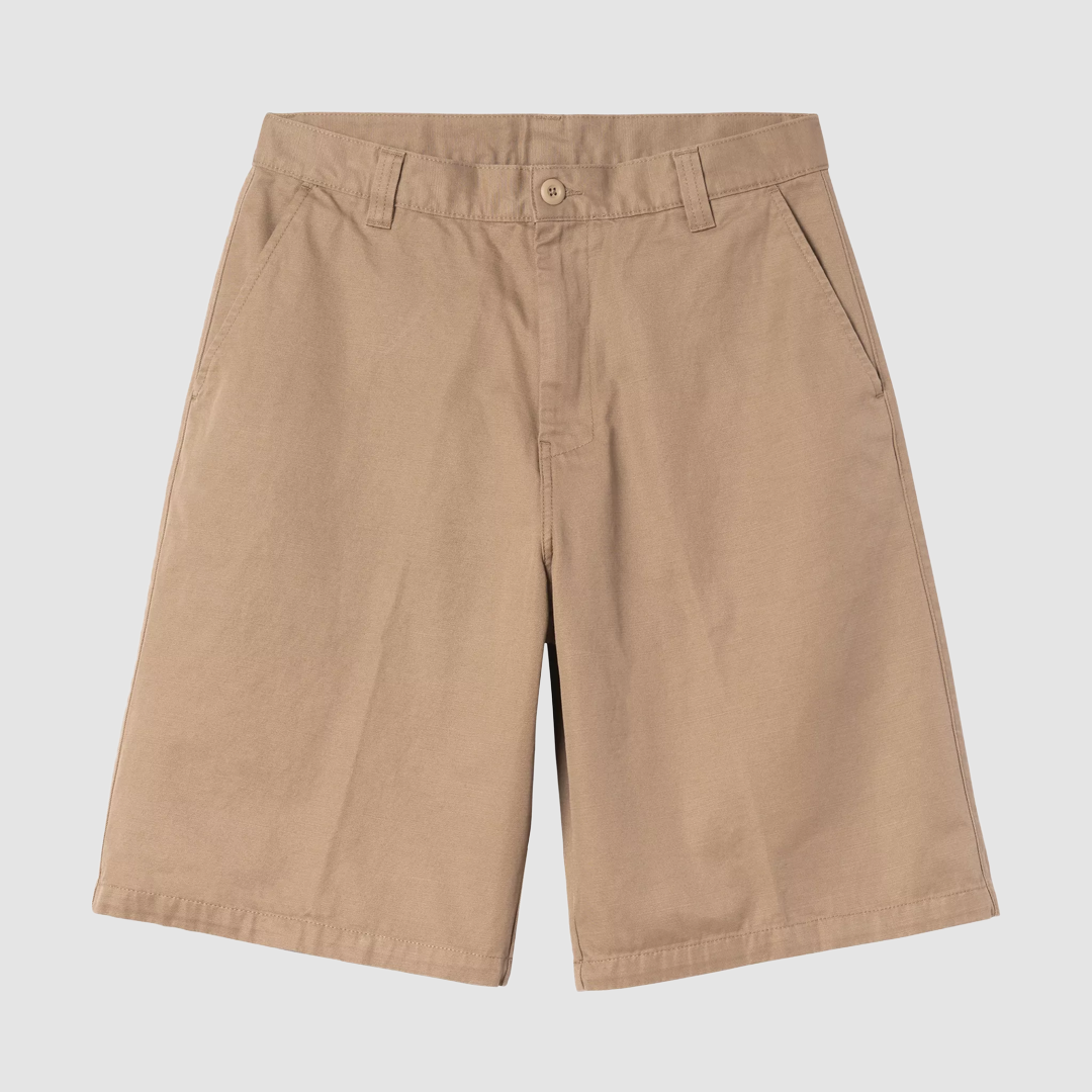 Brader Short Leather Rinsed