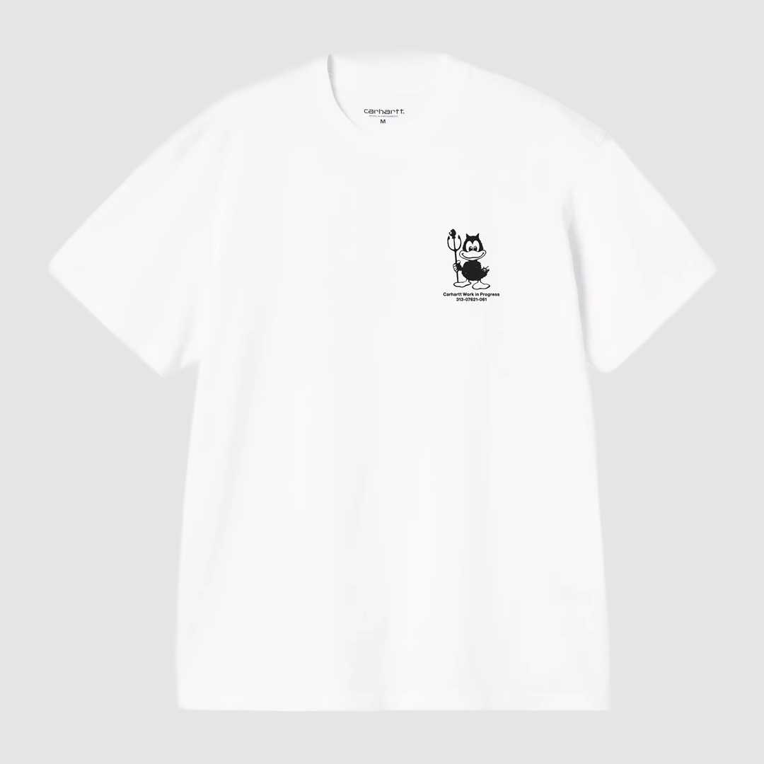 S/S Bumper Car T-Shirt White