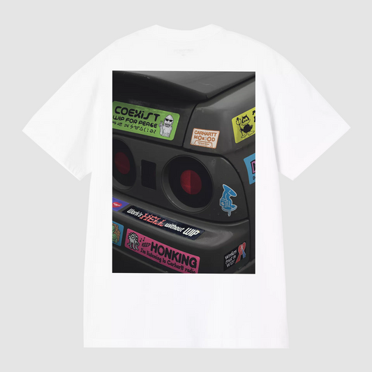 S/S Bumper Car T-Shirt White