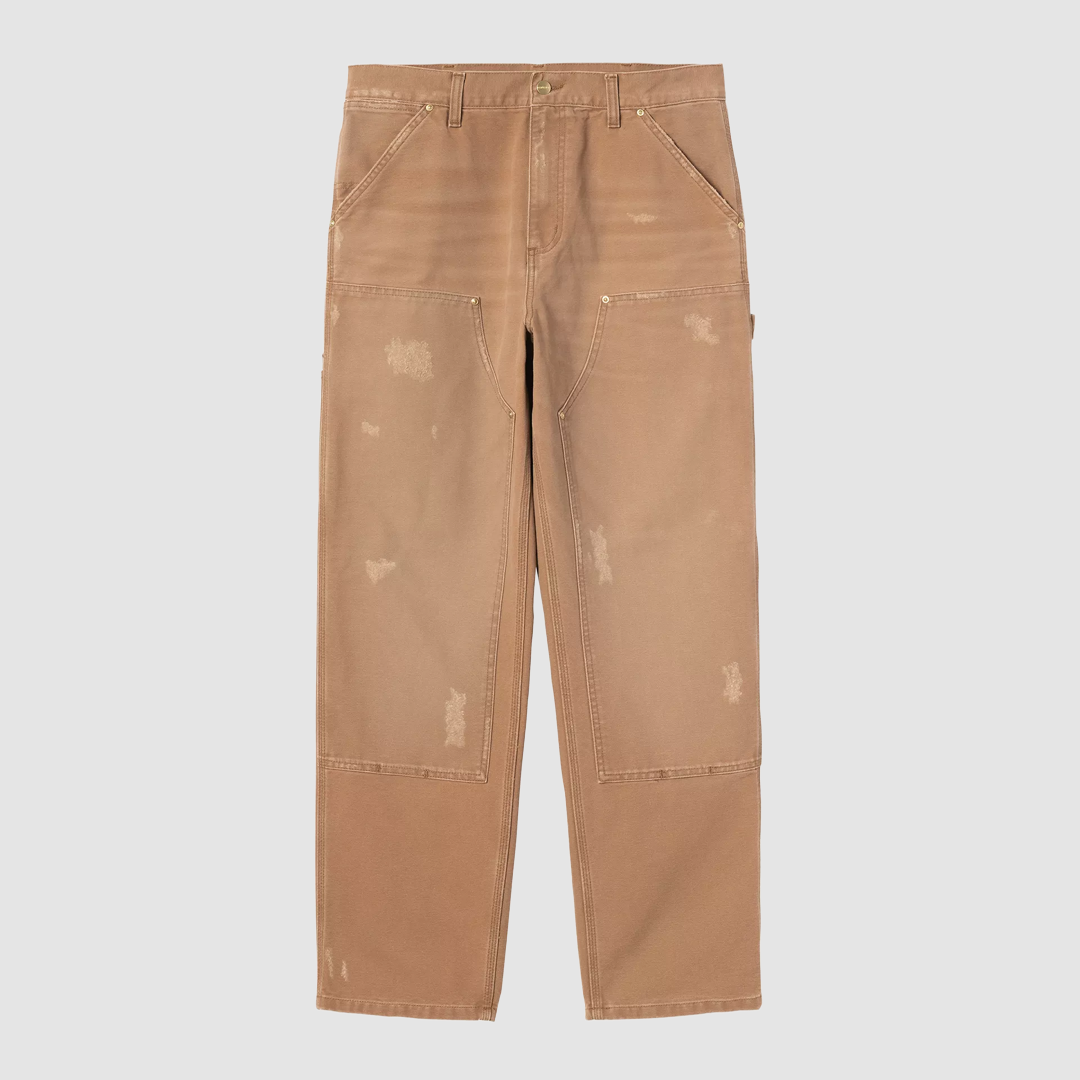 Double Knee Pant Hamilton Brown Grind Wash