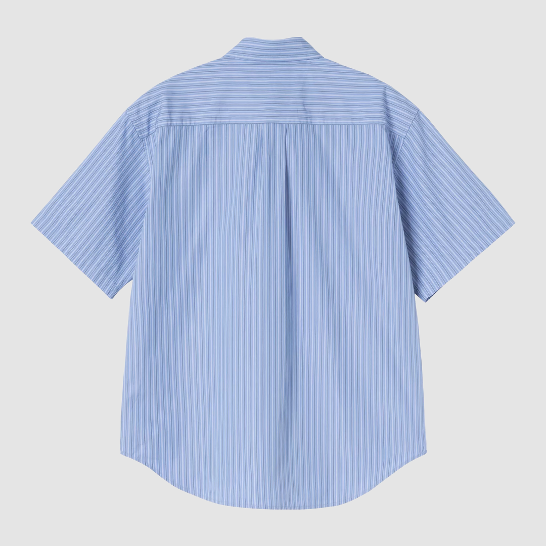 S/S Keene Shirt Stripe Curacao