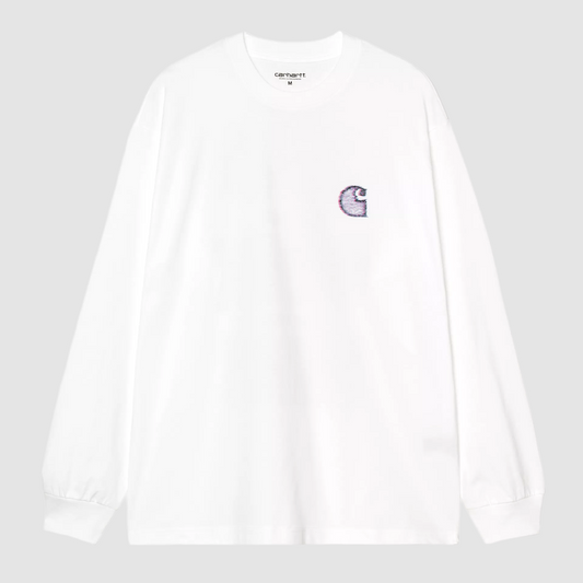 L/S Mind Your Heat T-Shirt White