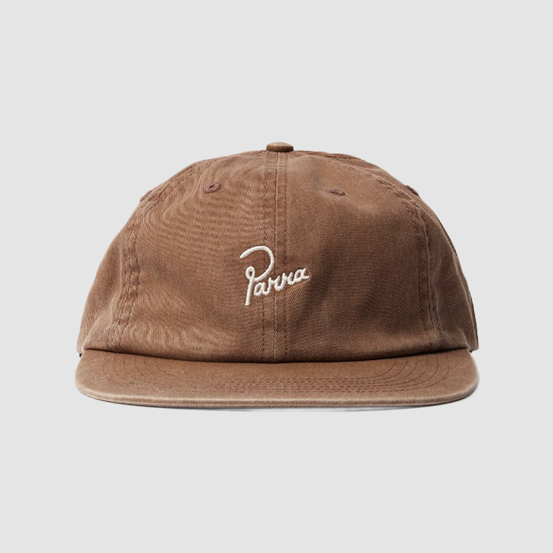 Signature 6 Panel Hat Brown