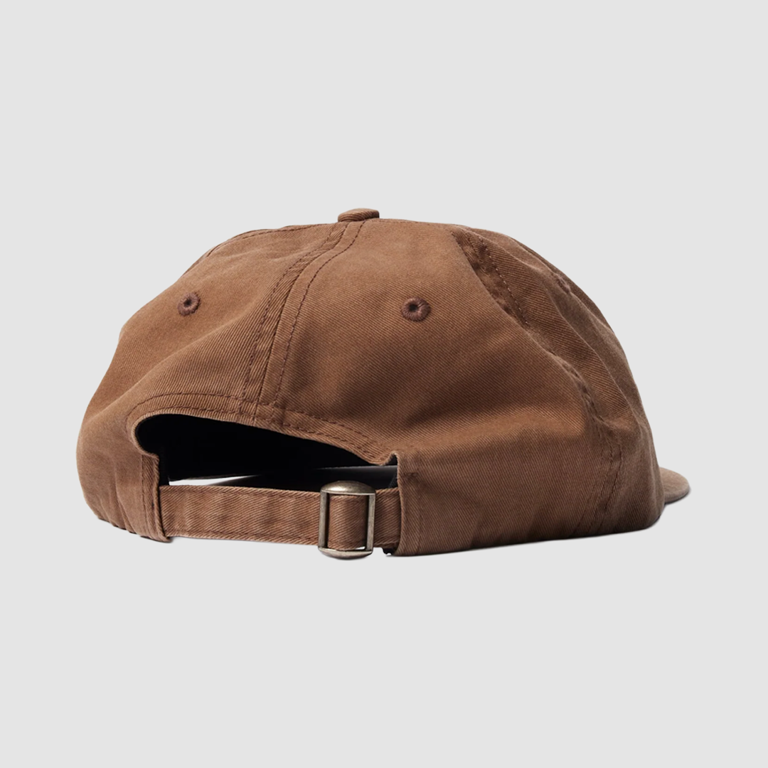Signature 6 Panel Hat Brown