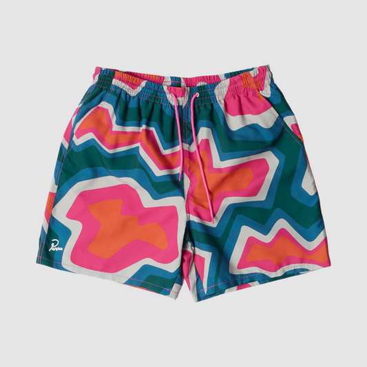Gem Stones Swim Shorts Pink