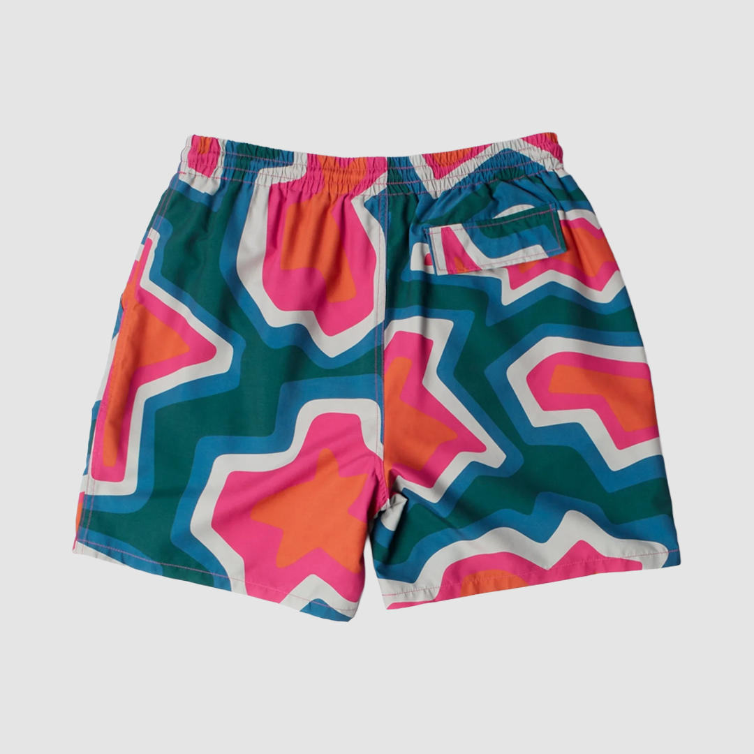 Gem Stones Swim Shorts Pink