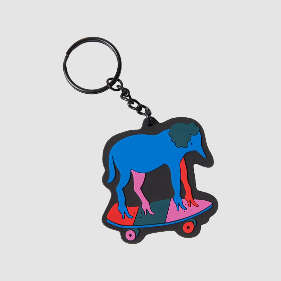 Jean Pierre Le Douche Keychain Blue