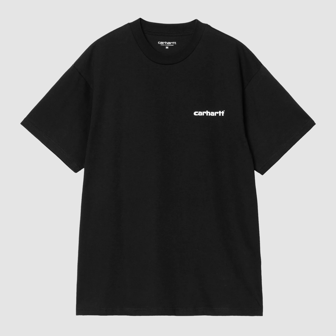 S/S Archive Lines T-Shirt Black