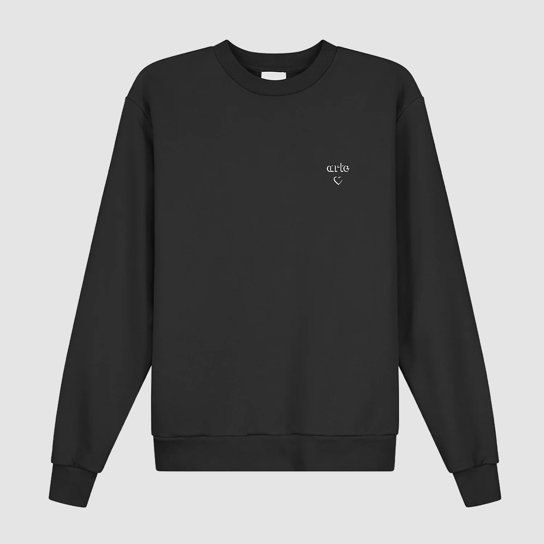 Arte Heart Crew Black