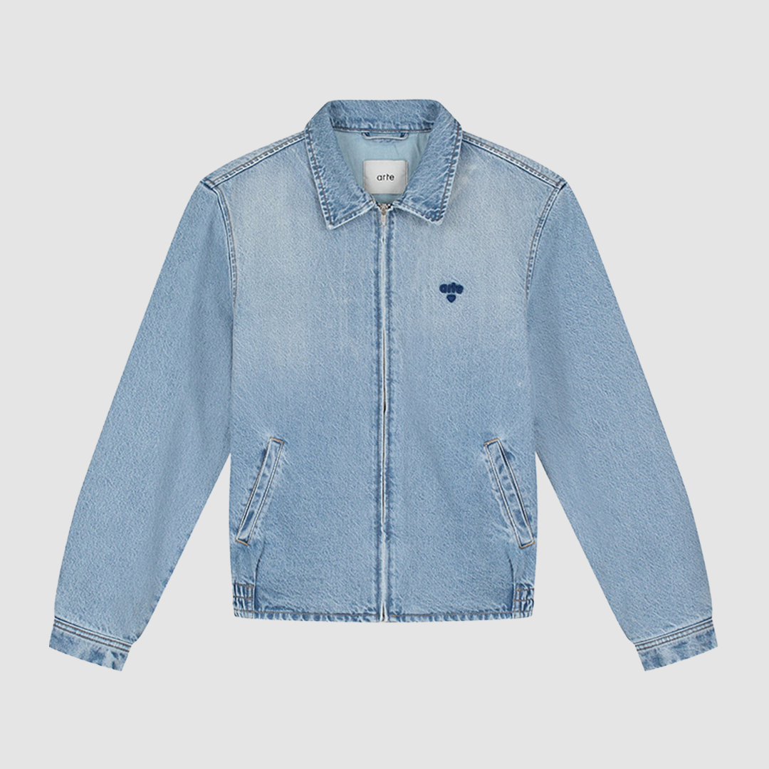 Heart Logo Jacket Bleach