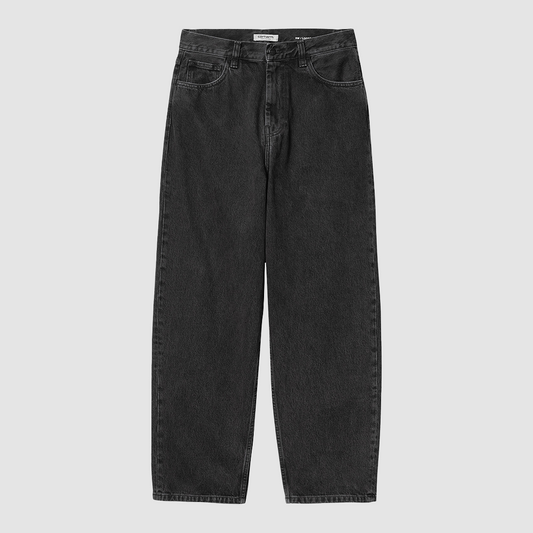 W' Brandon Pant Black Stone Washed