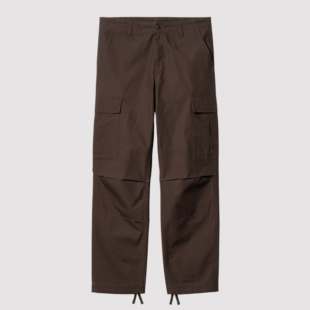 Regular Cargo Pant Tobacco Rinsed