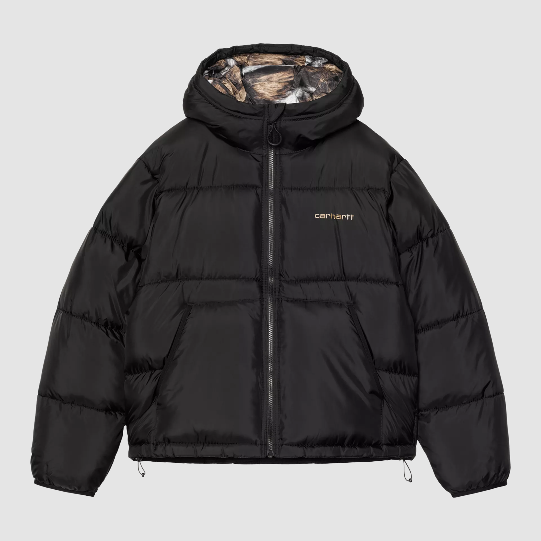 W' Toronto Jacket Black / Wild Dog Print