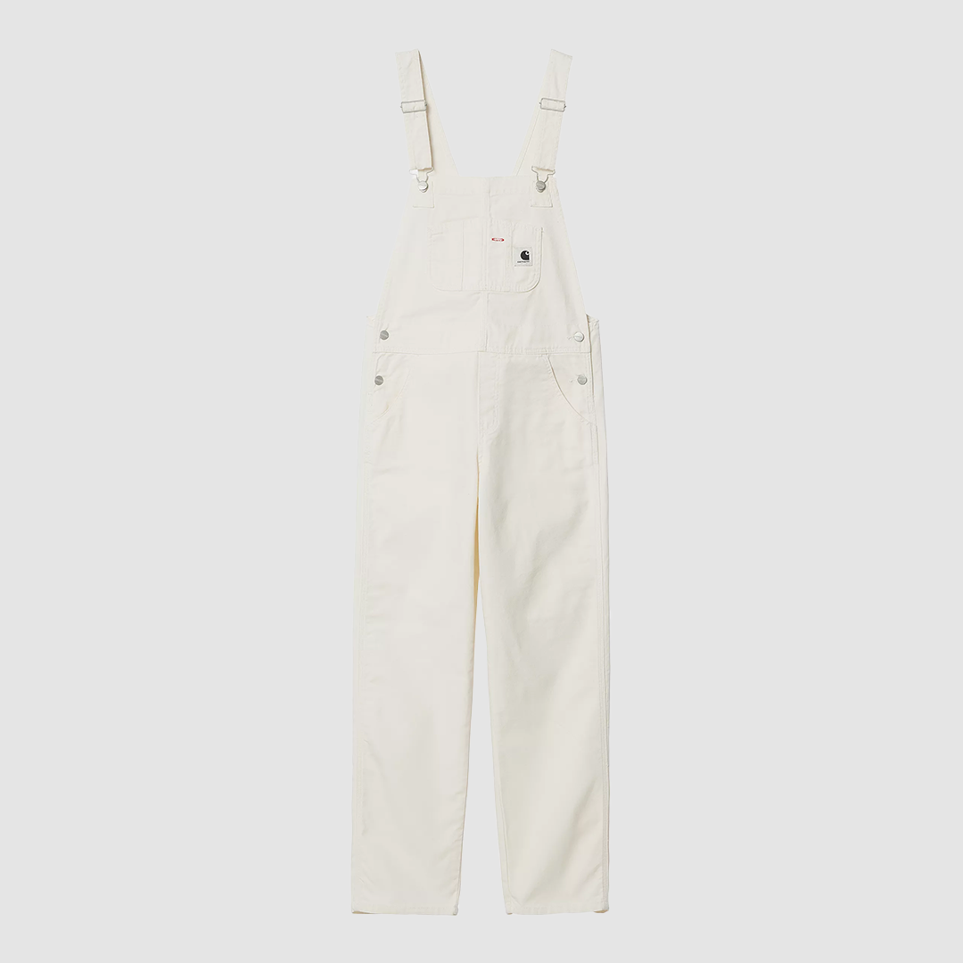 W' Bib Overall Straight Wax Rinsed