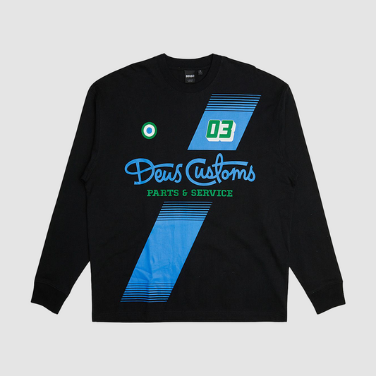 Campaign LS Tee Black