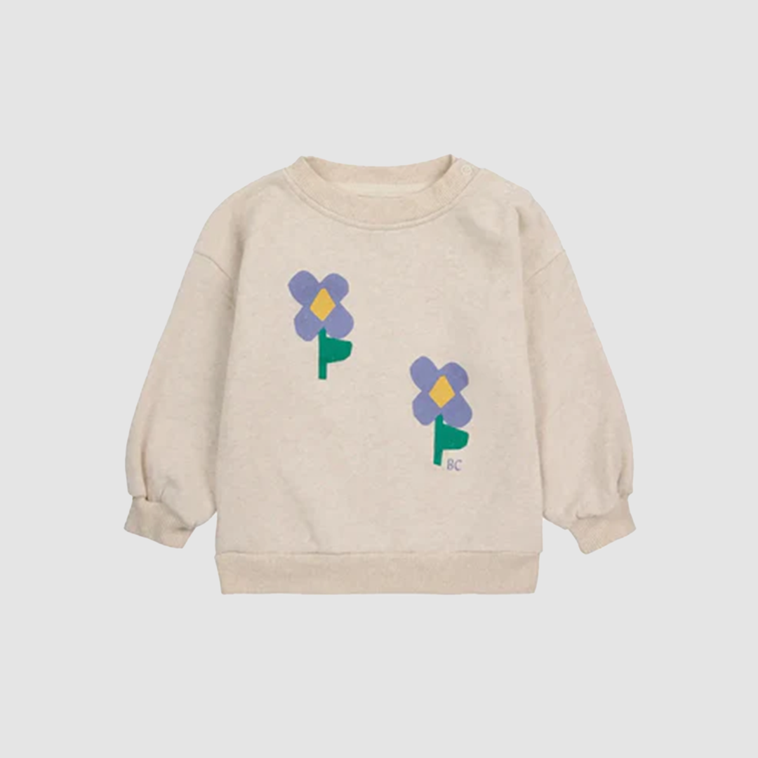 Baby Pansy Flower Sweat