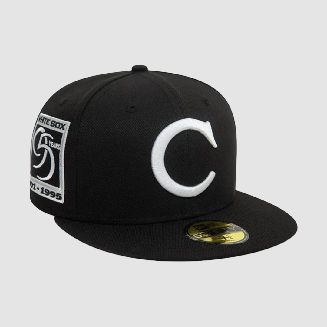 59FIFTY MLB Cooper Patch Chicago White Sox Black